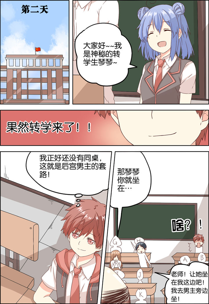 为什么后宫男主的我跑到了百合漫画