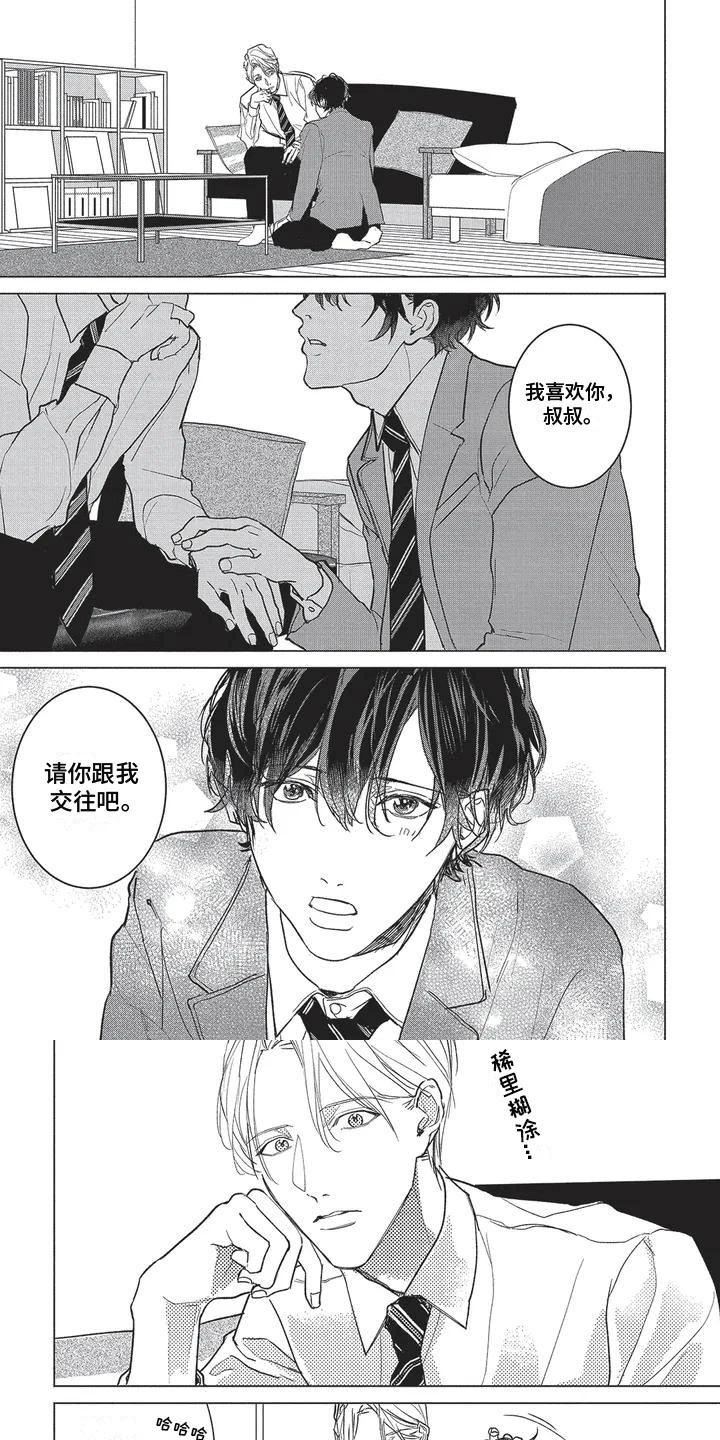 西柚《叔叔请爱我》漫画在线下拉_叔叔请爱我漫画浮云（下拉式阅读）